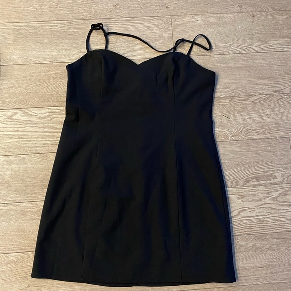 BNWT Abercrombie n Fitch 90s Little Black Dress - Picture 5 of 6